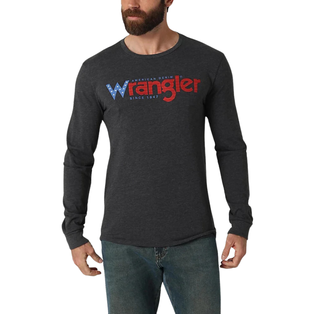 Wrangler Men's Stars Stripes Patriot T Shirt