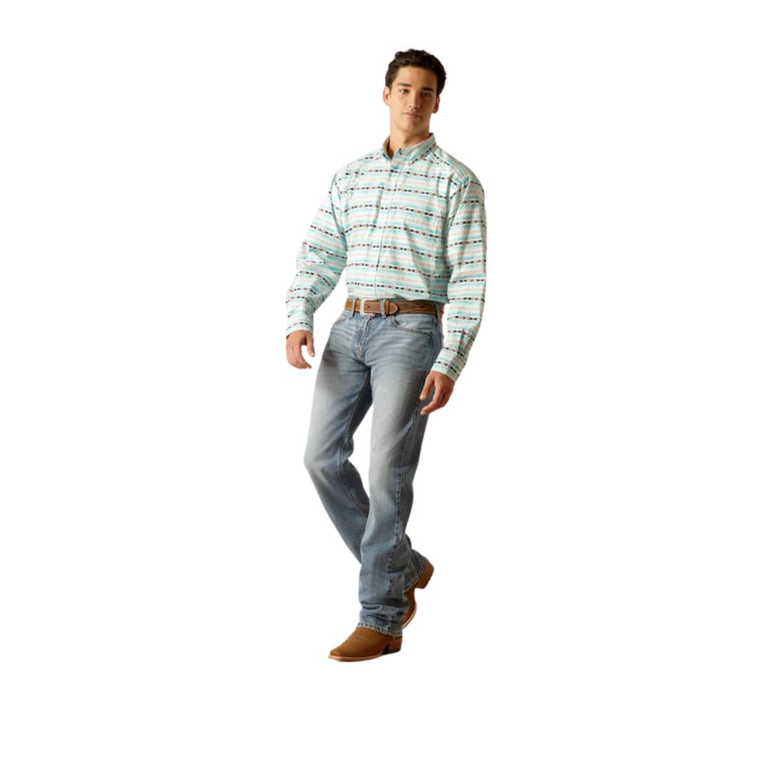 Ariat Men's Jefferson Green Shirt