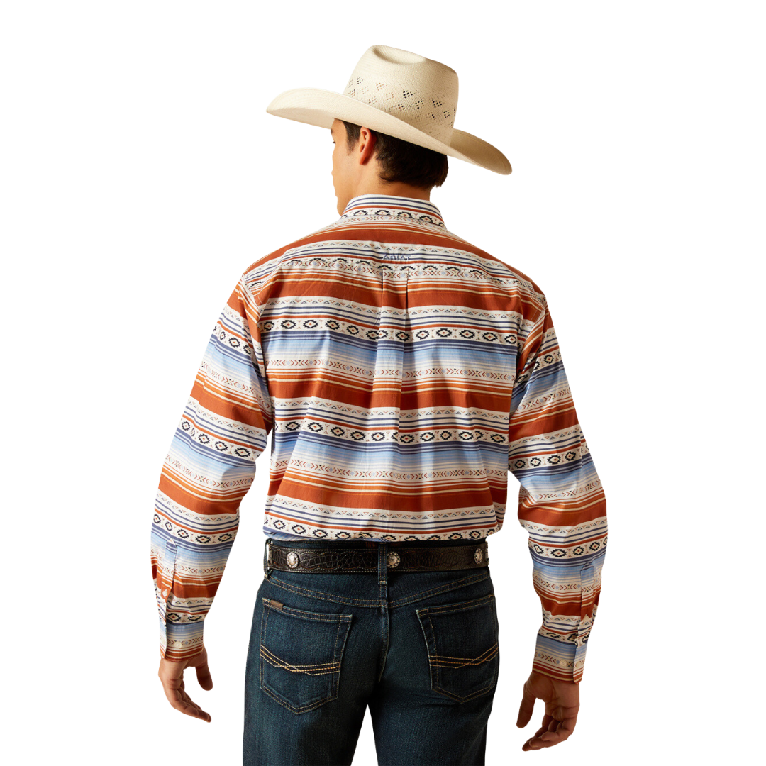 Ariat Men's Dexter Button Down Jasper Stone Shirt