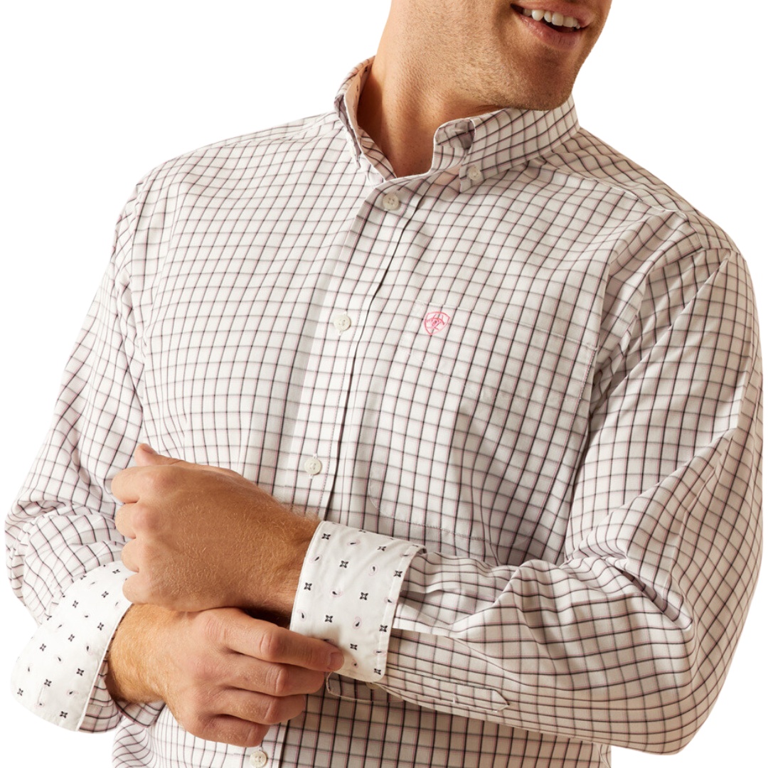 Ariat Men's Briggs White Shirt