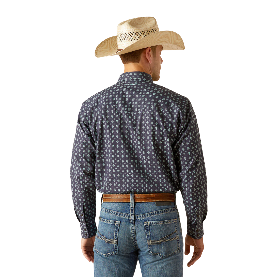 Ariat Men's Everly Snap Mood Indigo Shirt