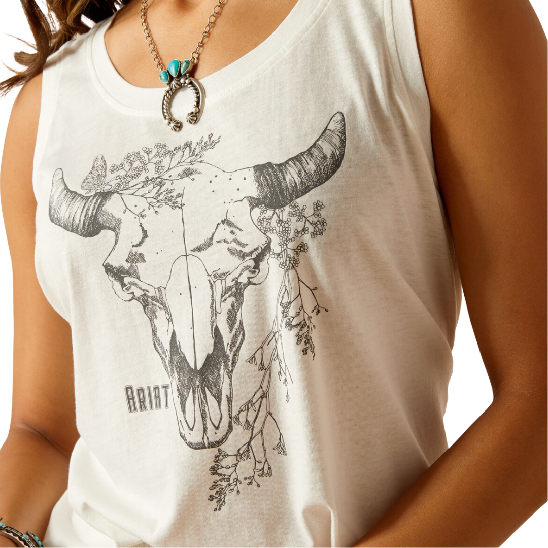 Ariat Women's Deadwood Tank Cloud Dancer Shirt