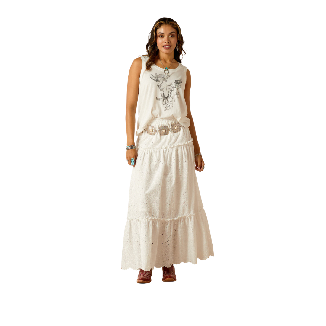 Ariat Women's Deadwood Tank Cloud Dancer Shirt