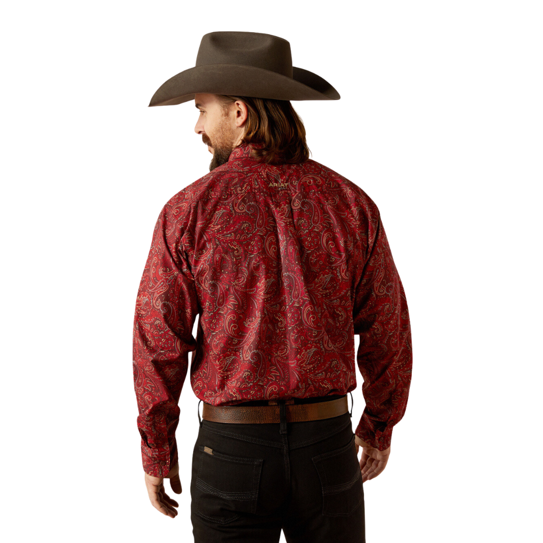 Ariat Men's Jaydon Red Shirt