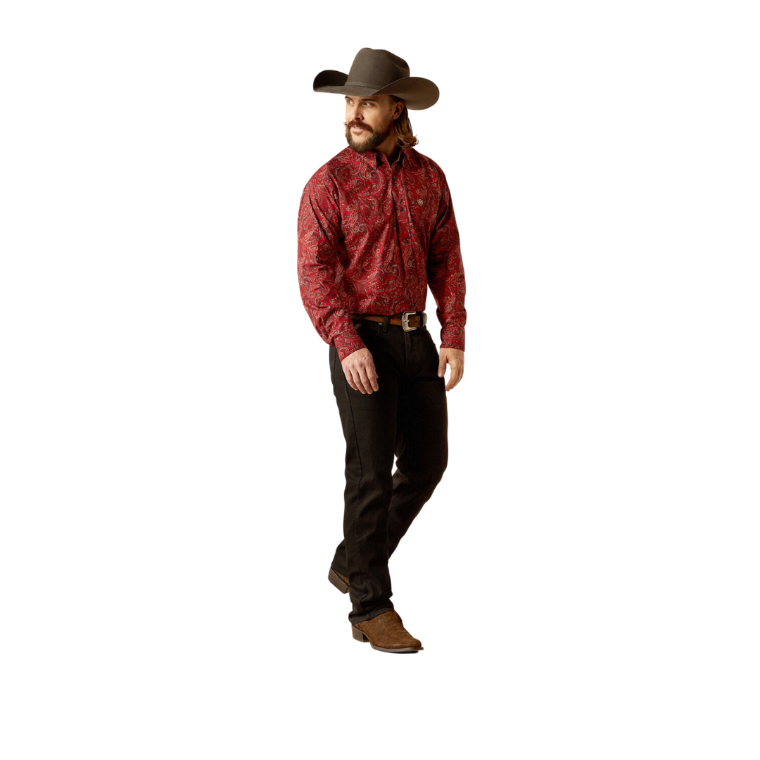 Ariat Men's Jaydon Red Shirt