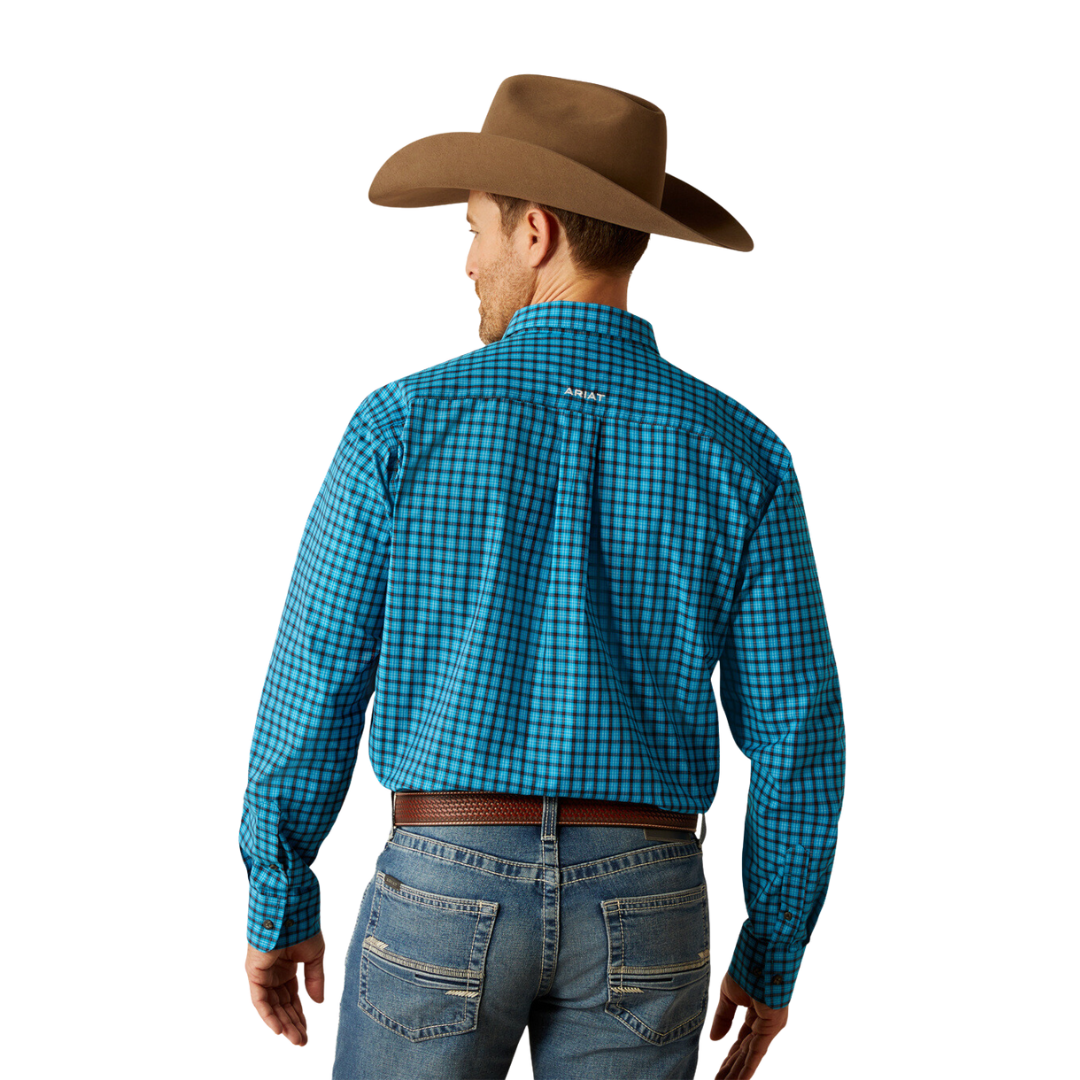 Ariat Men's Pro Jeffrey Blue Shirt