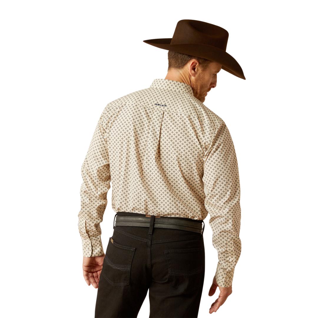 Ariat Men's Fraiser Cream Shirt