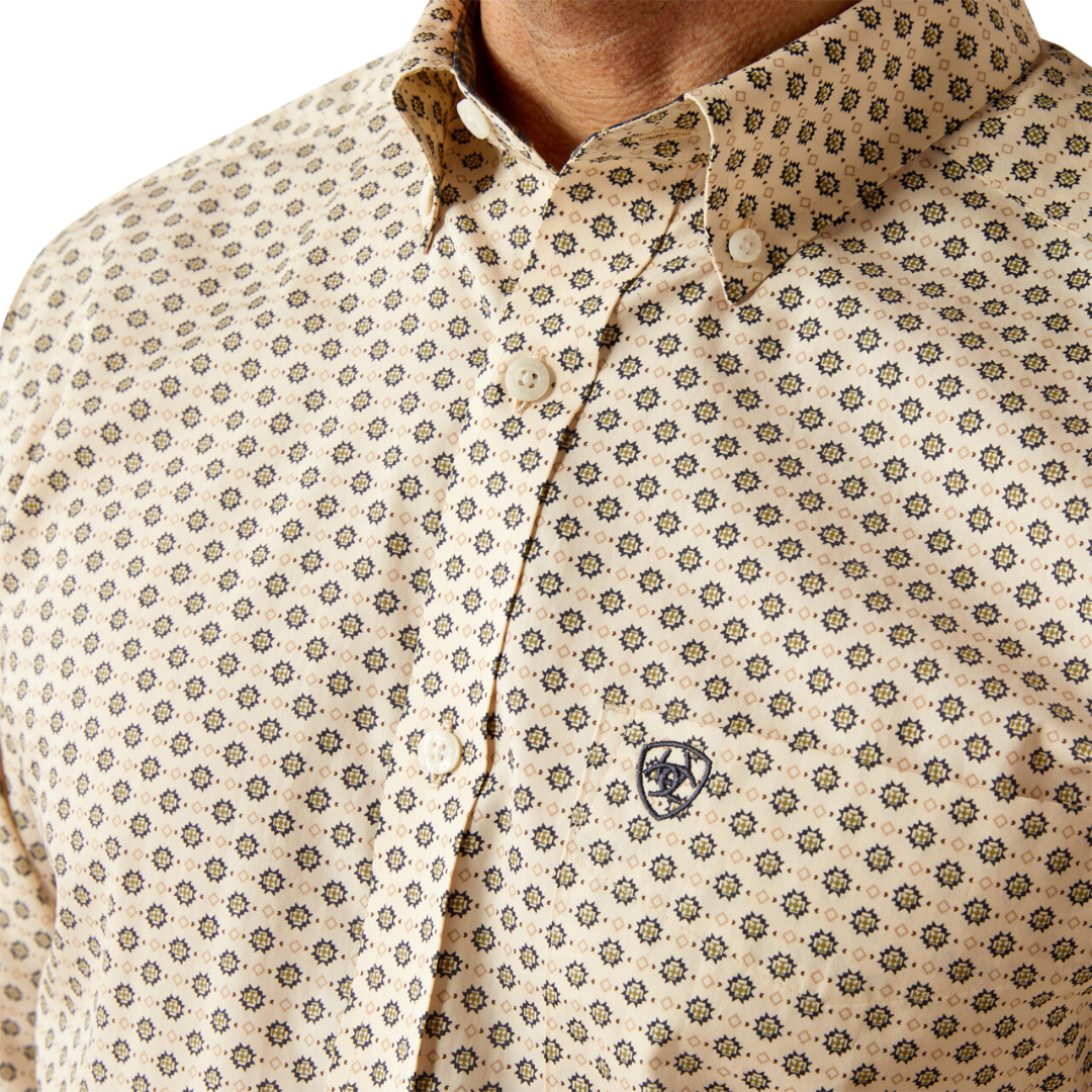 Ariat Men's Fraiser Cream Shirt