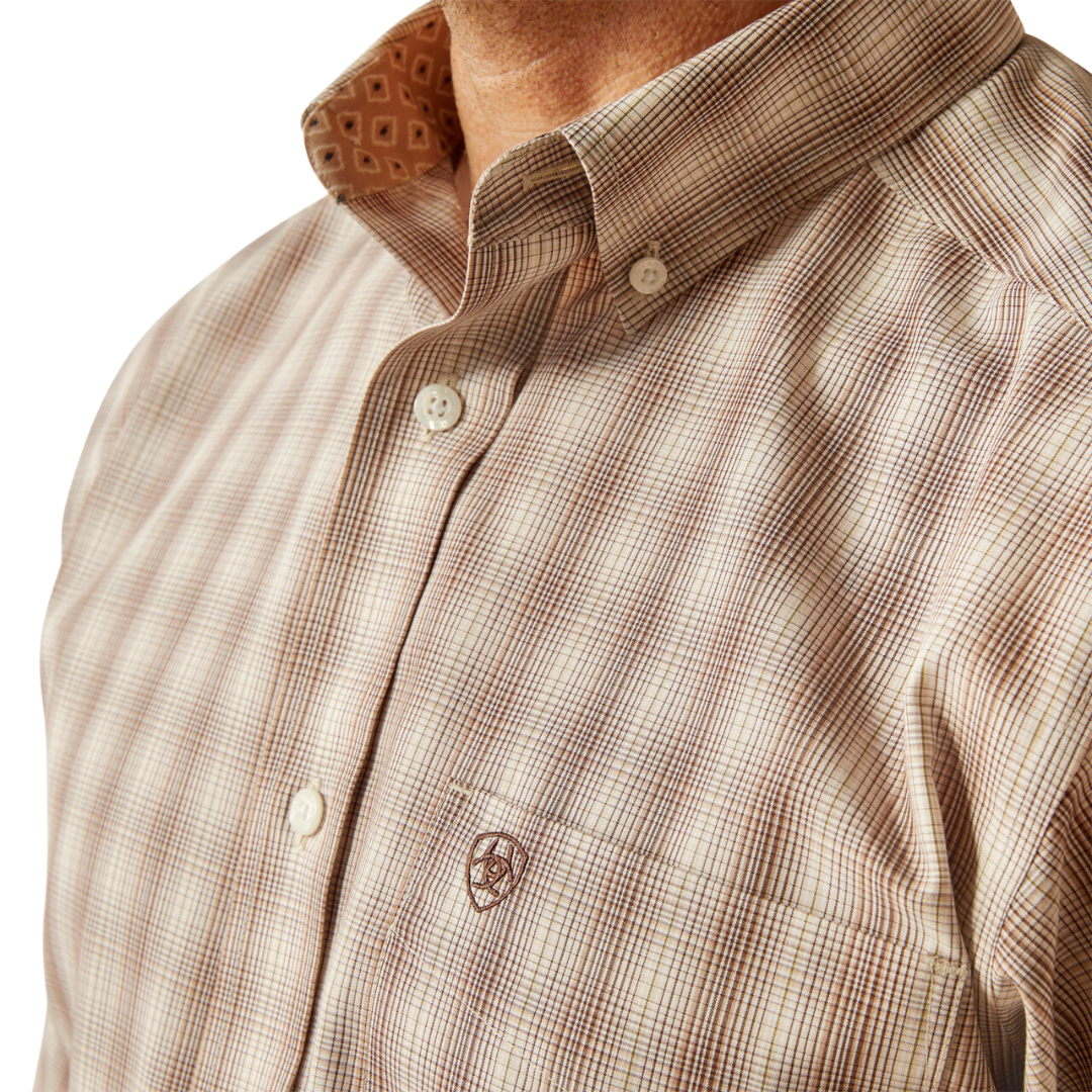 Ariat Men's Flemming Brown Shirt