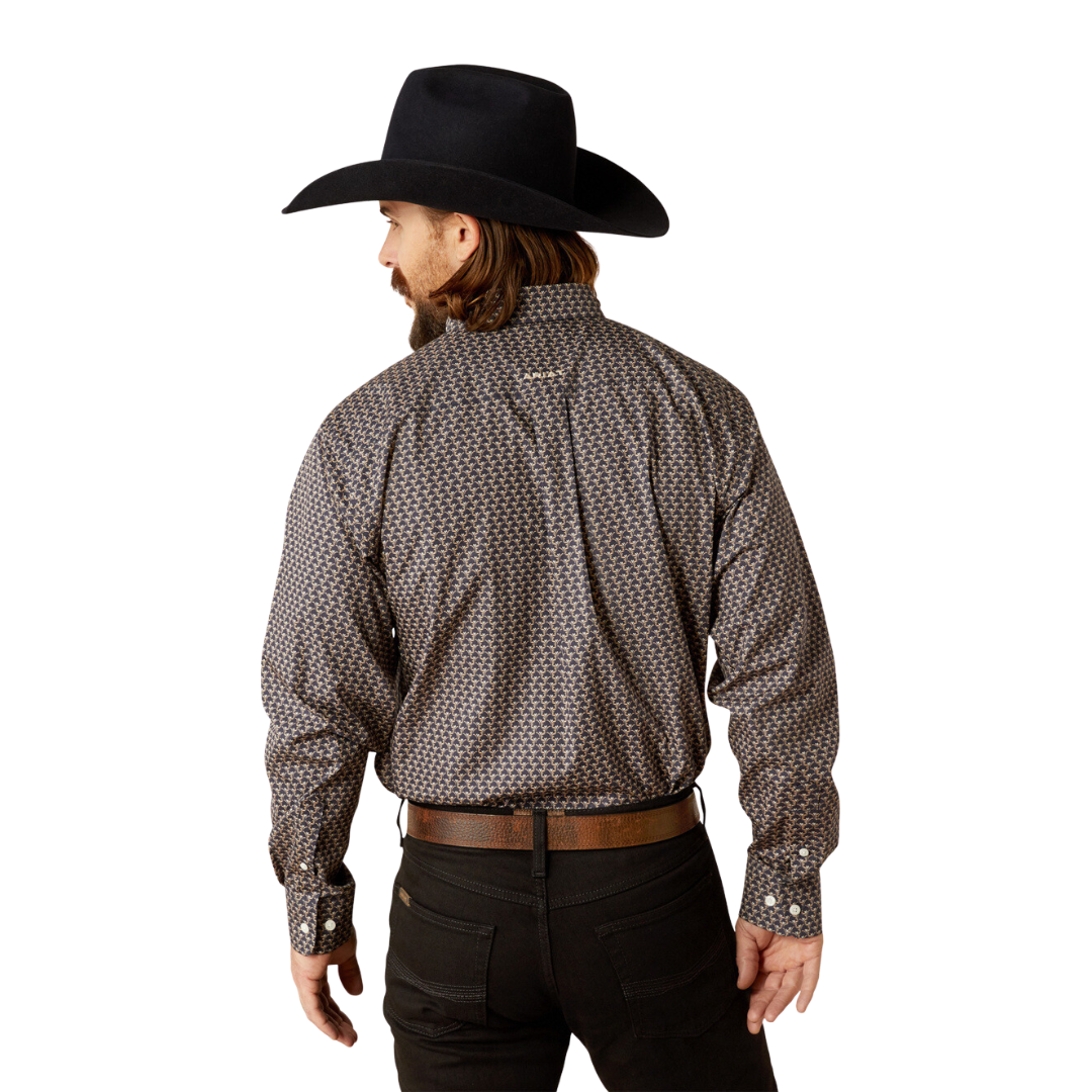 Ariat Men's Fields Dark Green Shirt