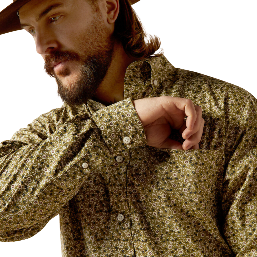 Ariat Men's Filmore Green Shirt