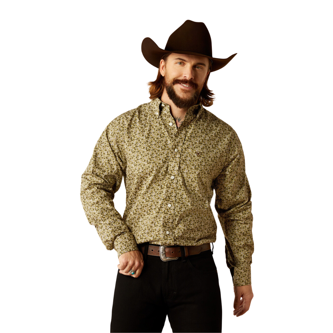 Ariat Men's Filmore Green Shirt