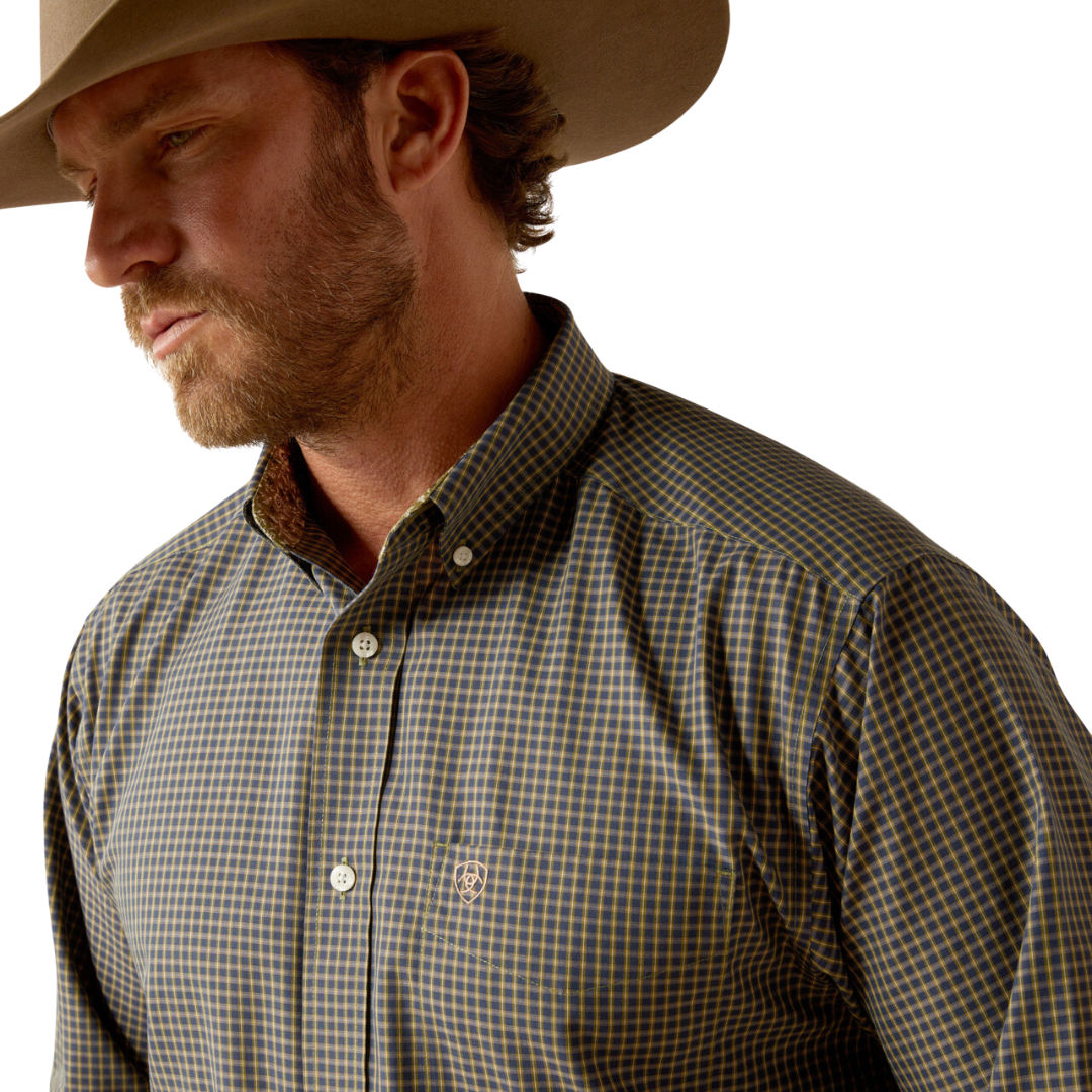 Ariat Men's Ferris Navy Shirt