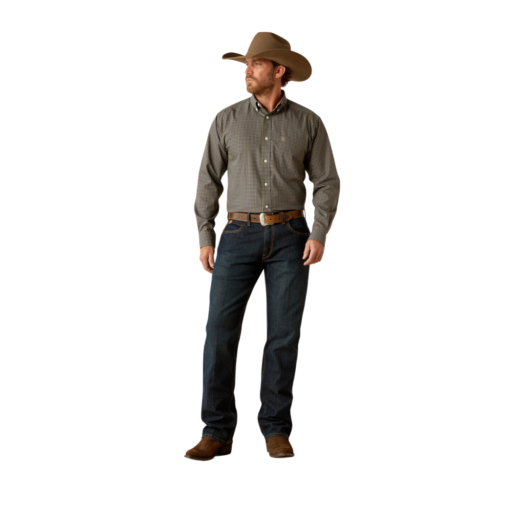 Ariat Men's Ferris Navy Shirt