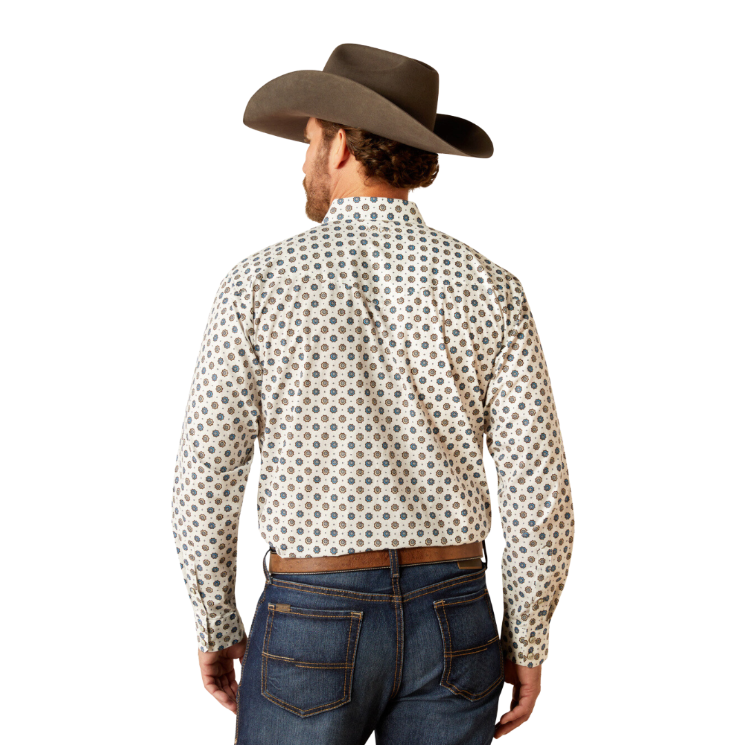 Ariat Men's Warren Snap White Shirt