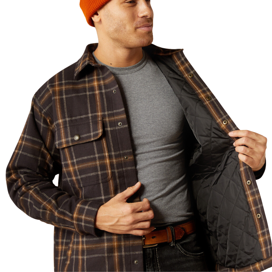 Ariat Men's Hawthorn Retro Black Shirt