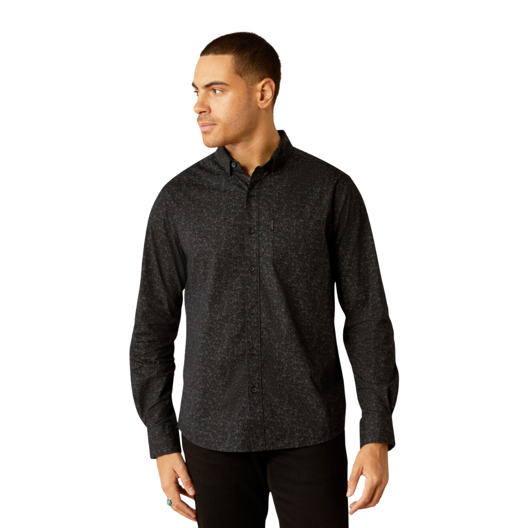Ariat Men's Marcel Maritime Navy Shirt