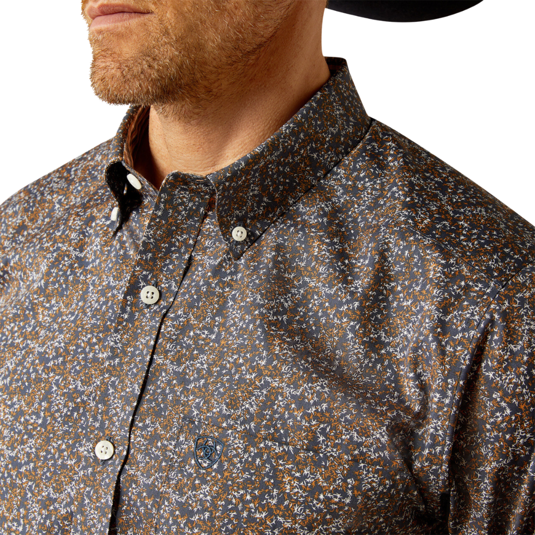 Ariat Men's Immanuel Navy Shirt