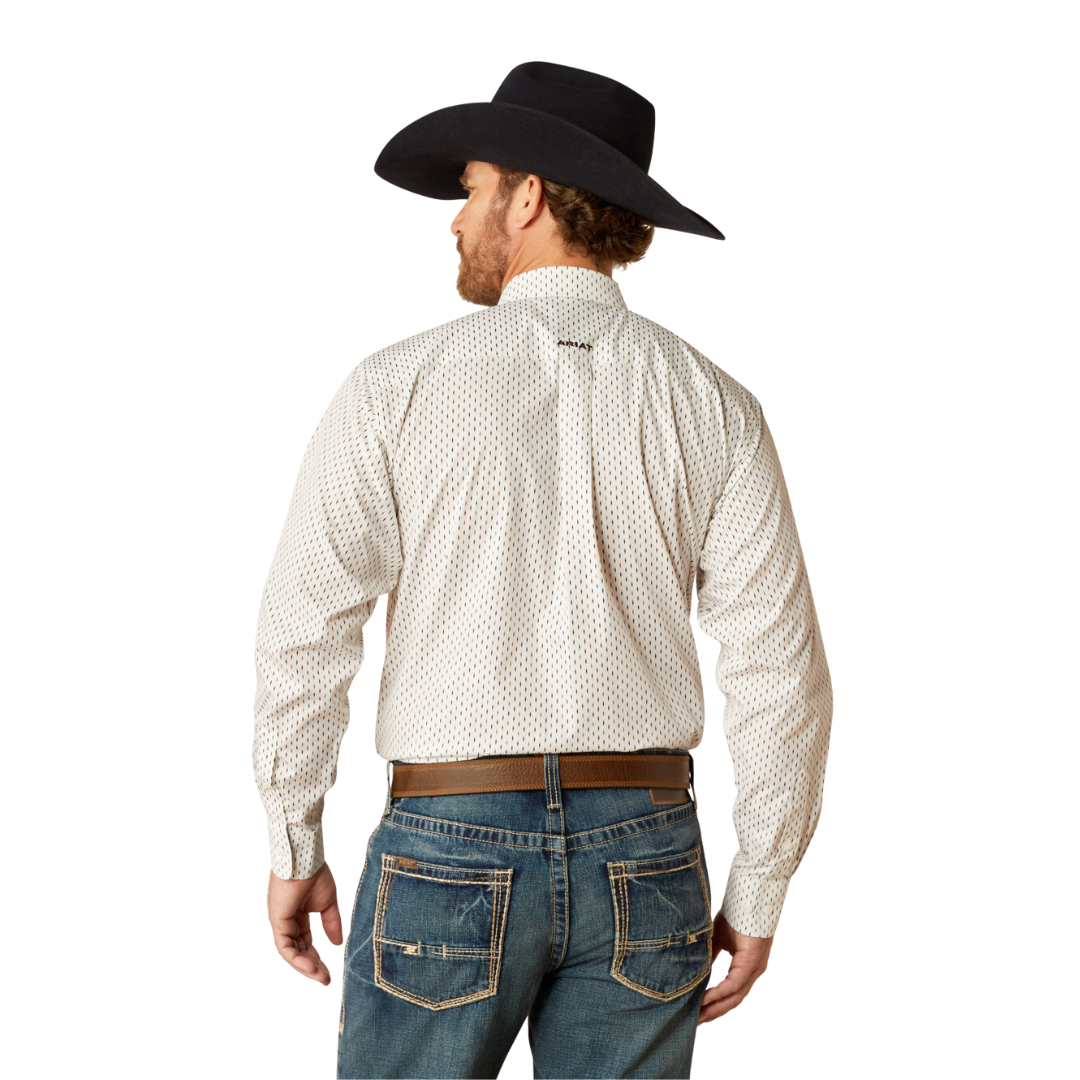 Ariat Men's Western White Shirt