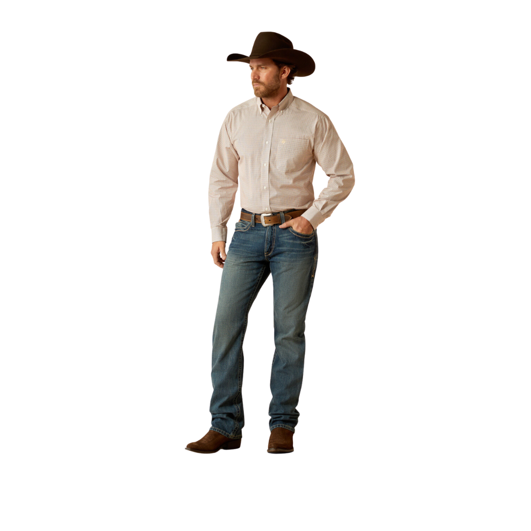 Ariat Men's Ike White Shirt