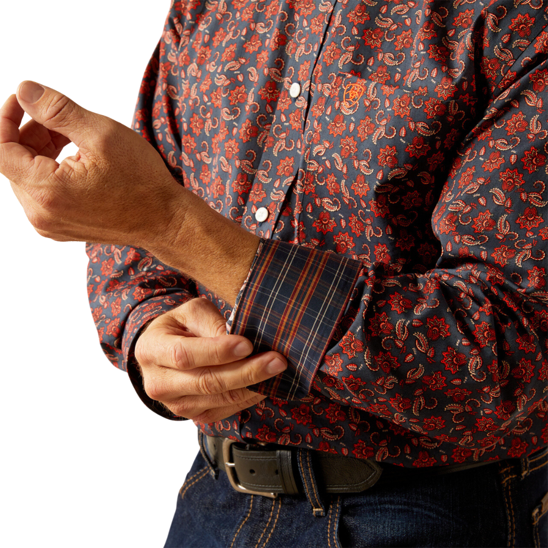 Ariat Men's Iman Navy Shirt
