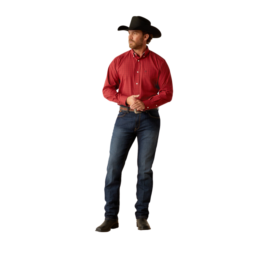 Ariat Men's Ian Red Shirt