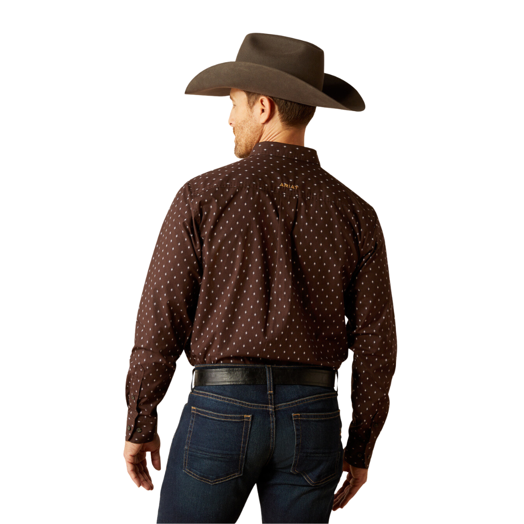 Ariat Men's Chance Brown Shirt