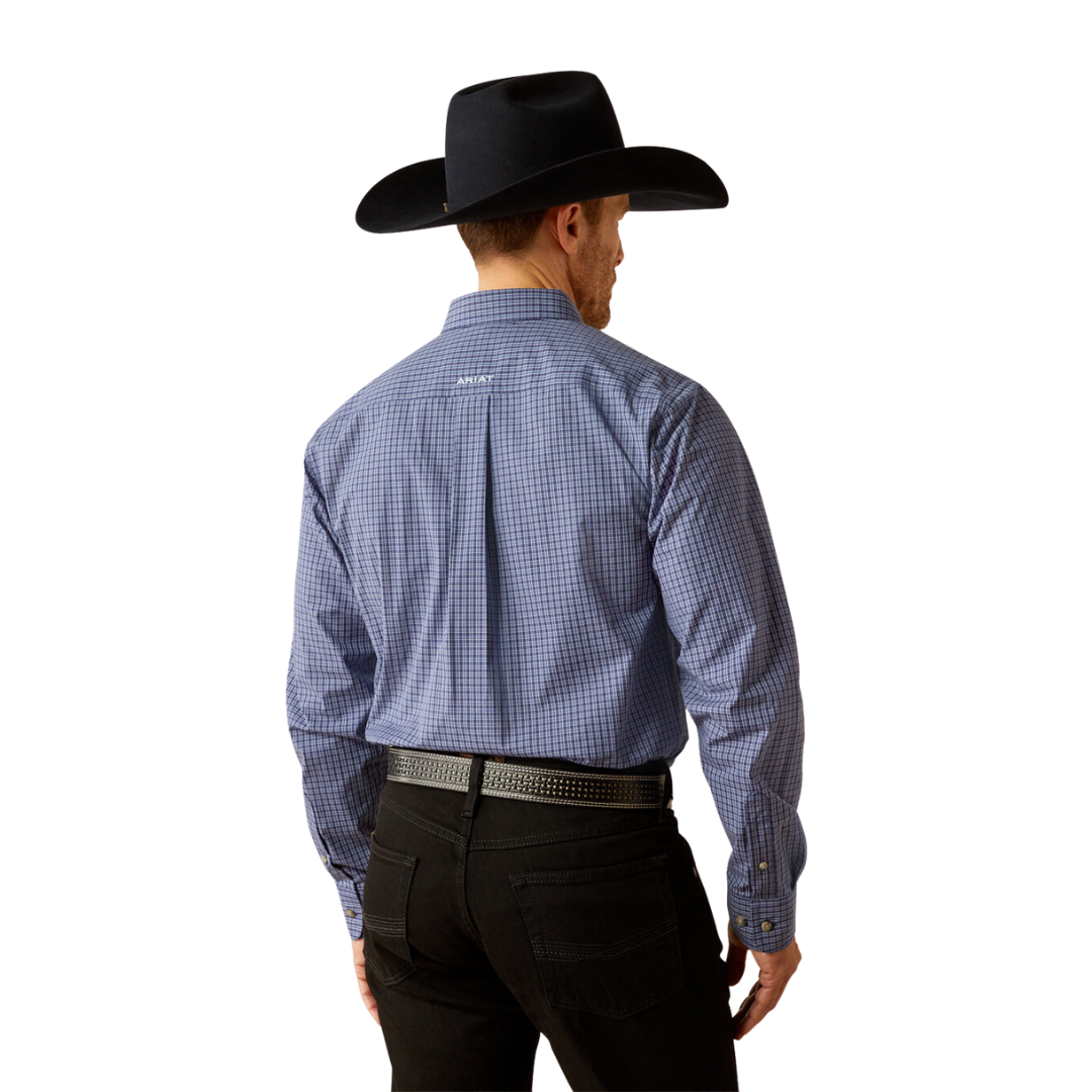 Ariat Men's Pro Calvin Navy Shirt