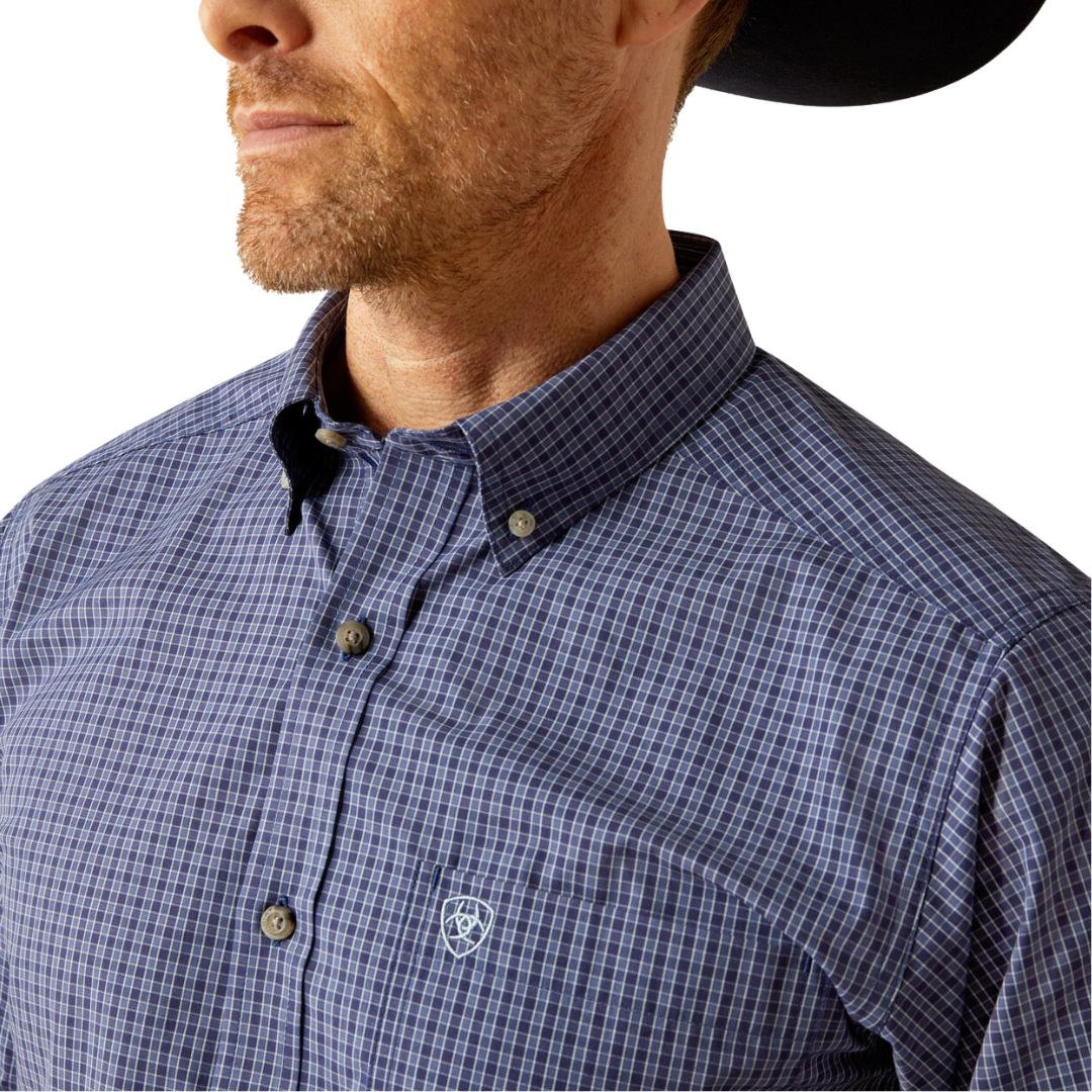 Ariat Men's Pro Calvin Navy Shirt