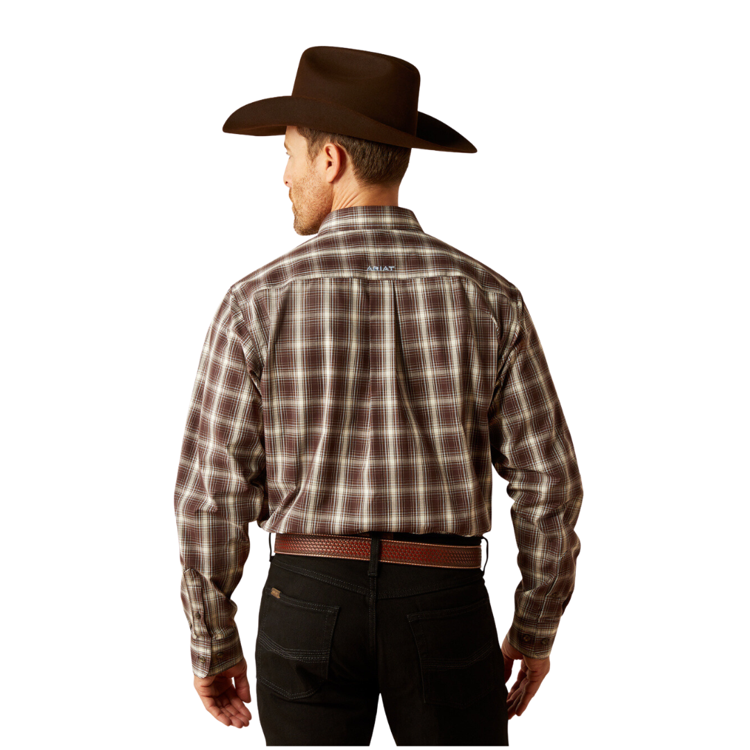Ariat Men's Pro Carson Brown Shirt
