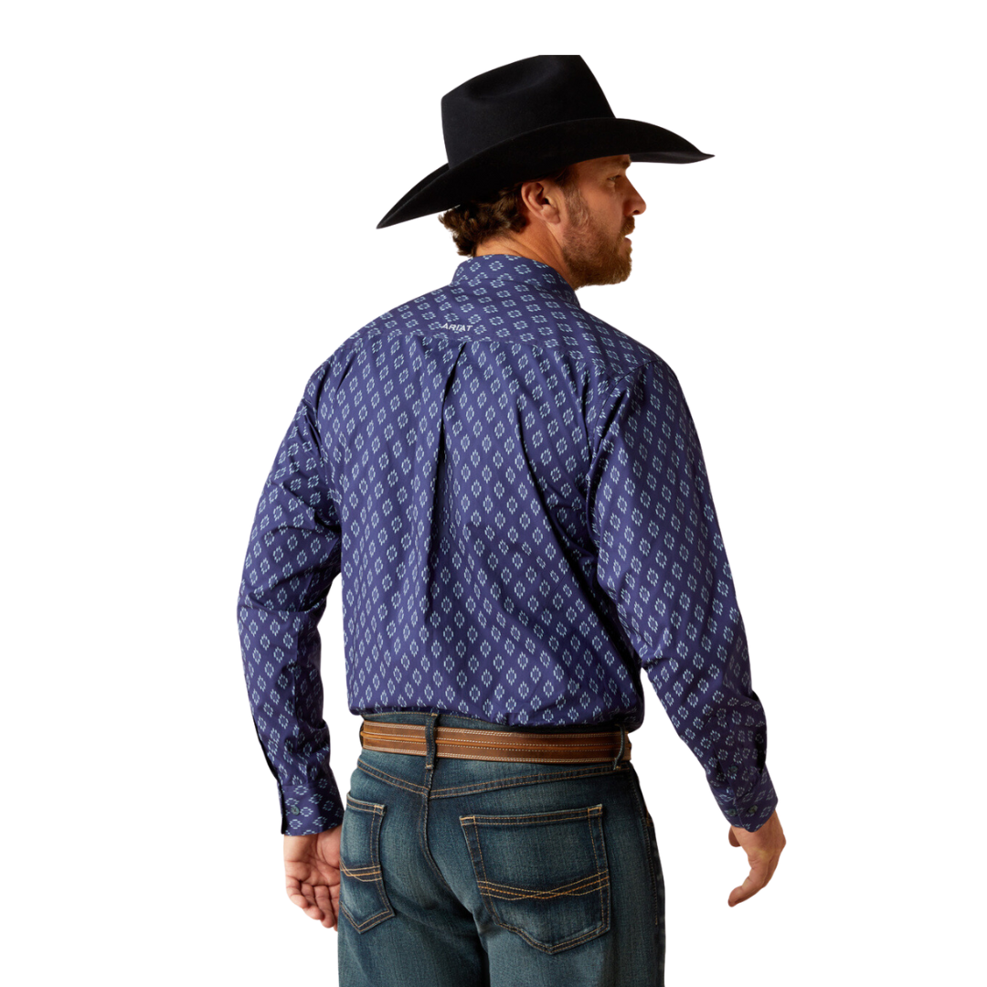 Ariat Men's Cade Navy Shirt