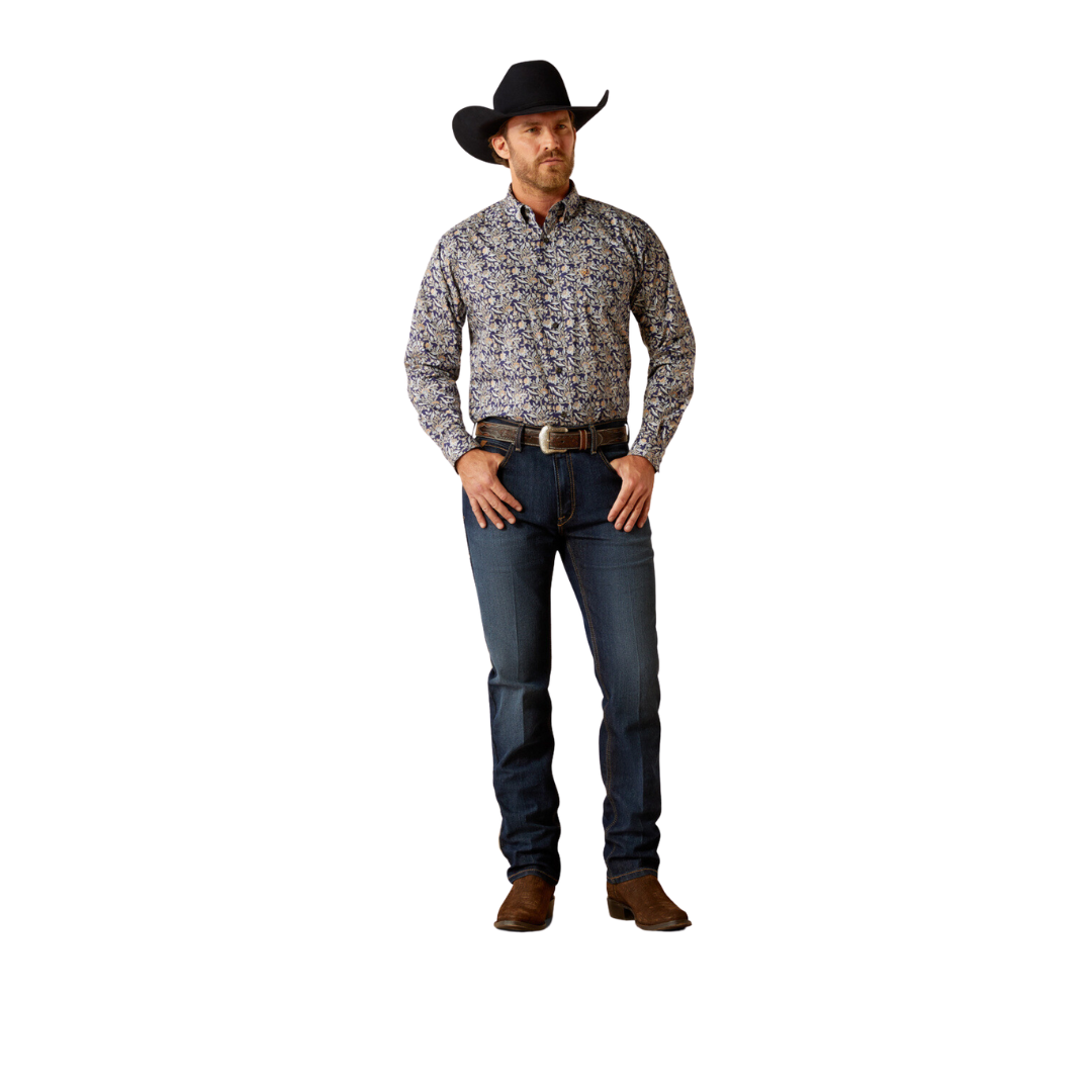 Ariat Men's Creighton Brown Shirt