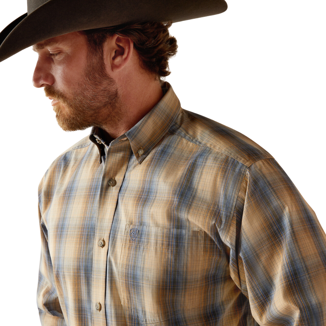 Ariat Men's Pro Casey Khaki Shirt