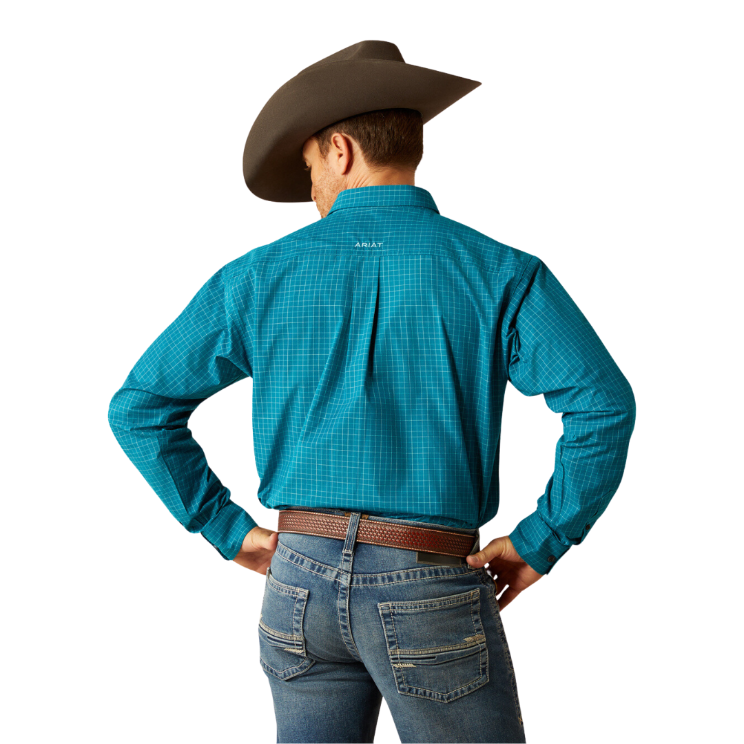 Ariat Men's Pro Porter Dark Teal Shirt