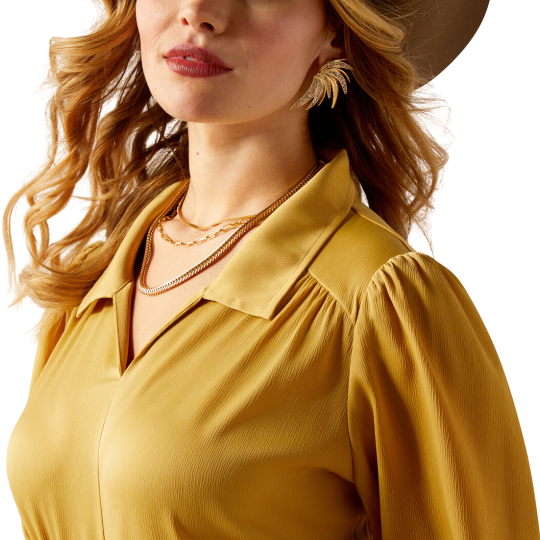 Ariat Women's Shimmer Top Antelope Shirt