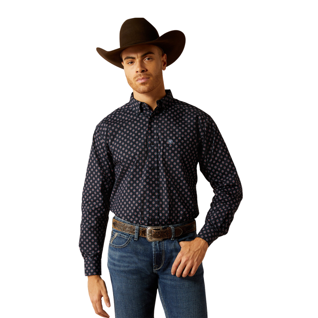 Ariat Men's Taylor Dark Blue Shirt