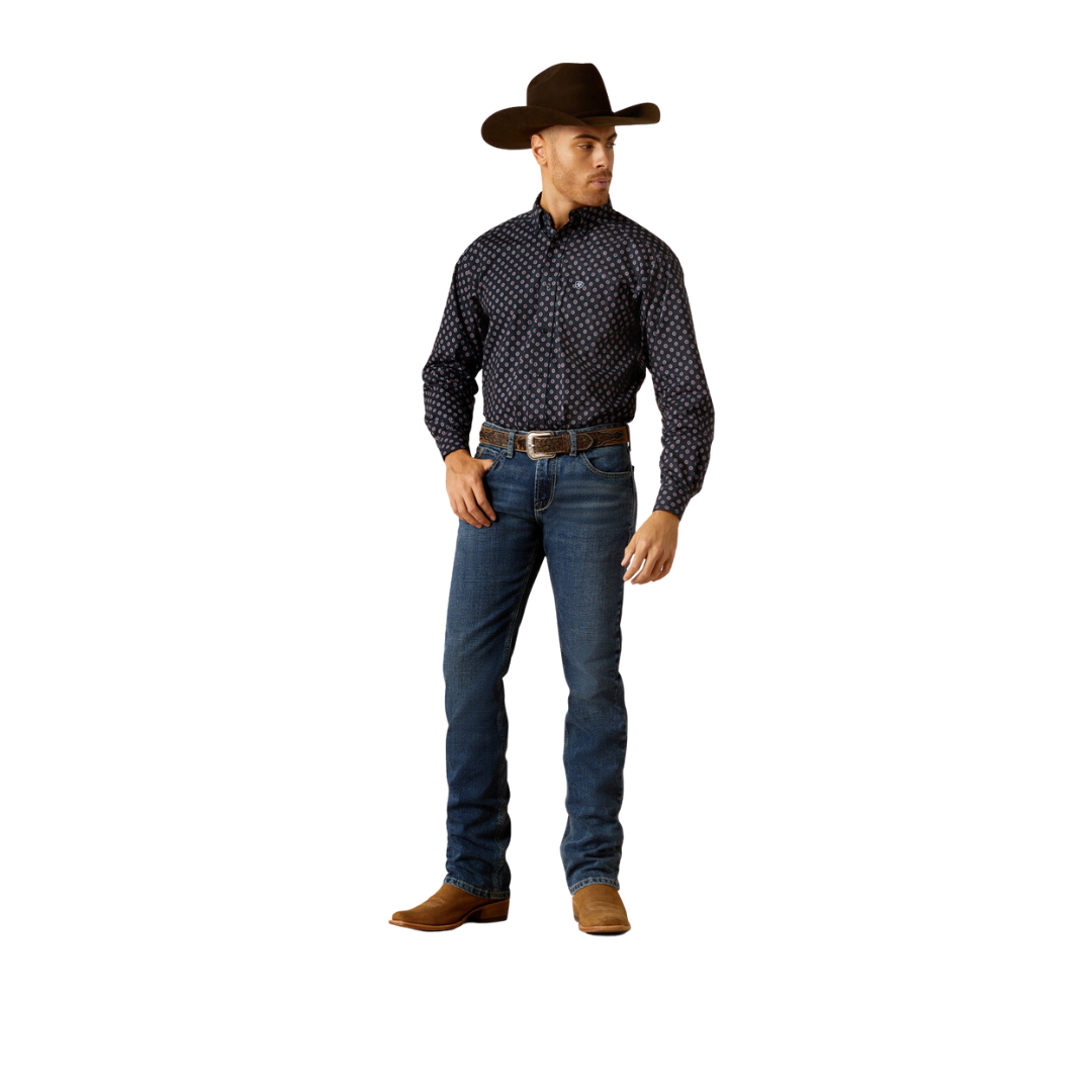Ariat Men's Taylor Dark Blue Shirt