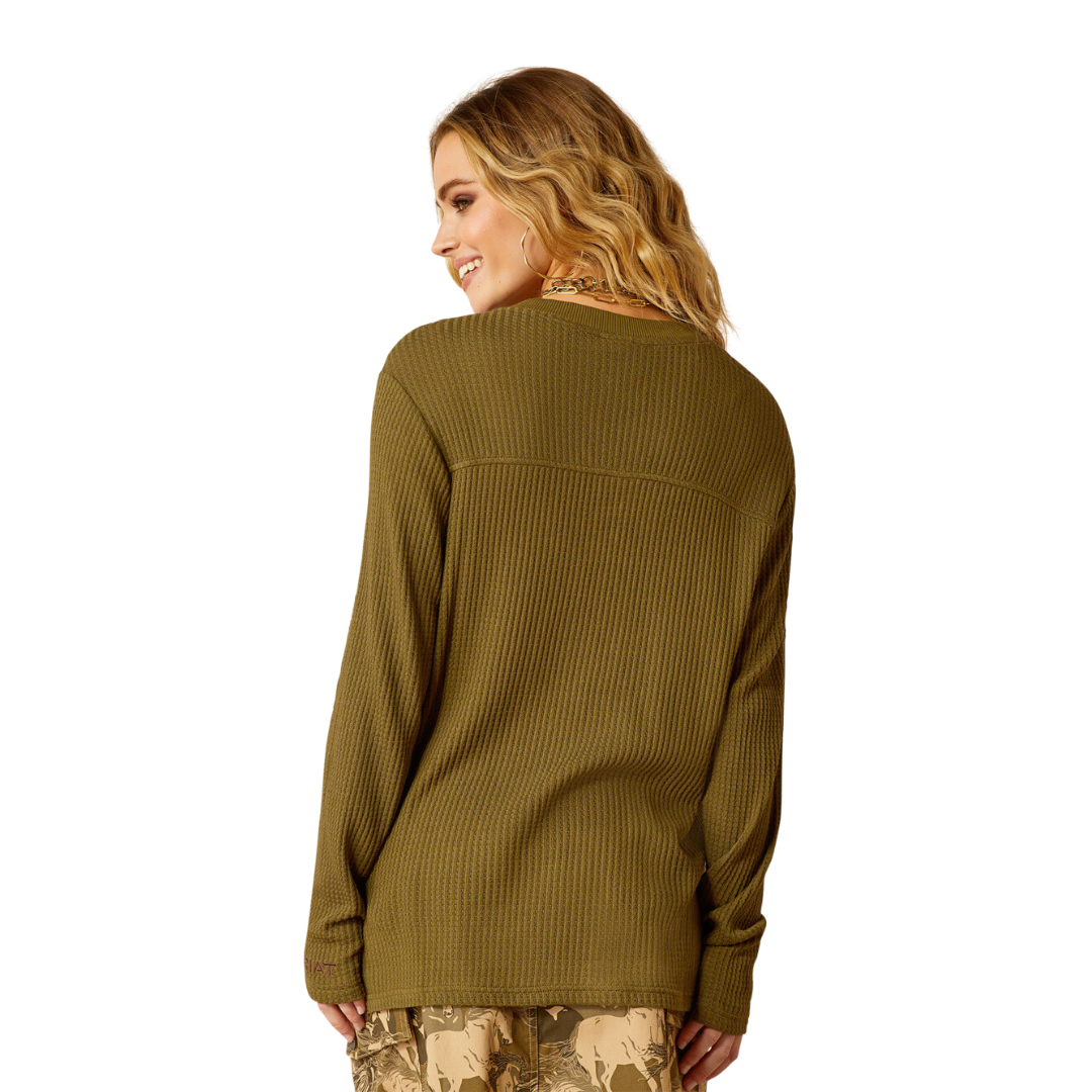 Ariat Women's Harper Burnt Olive Top