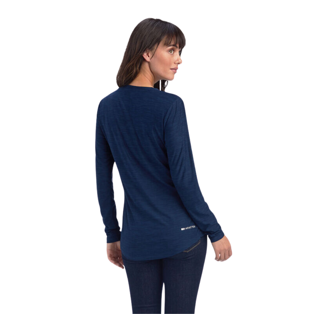 Ariat Women's Laguna Top Navy Shirt