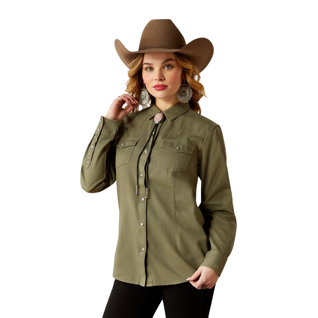 Ariat Women's Real Jurlington Sea Spray Shirt