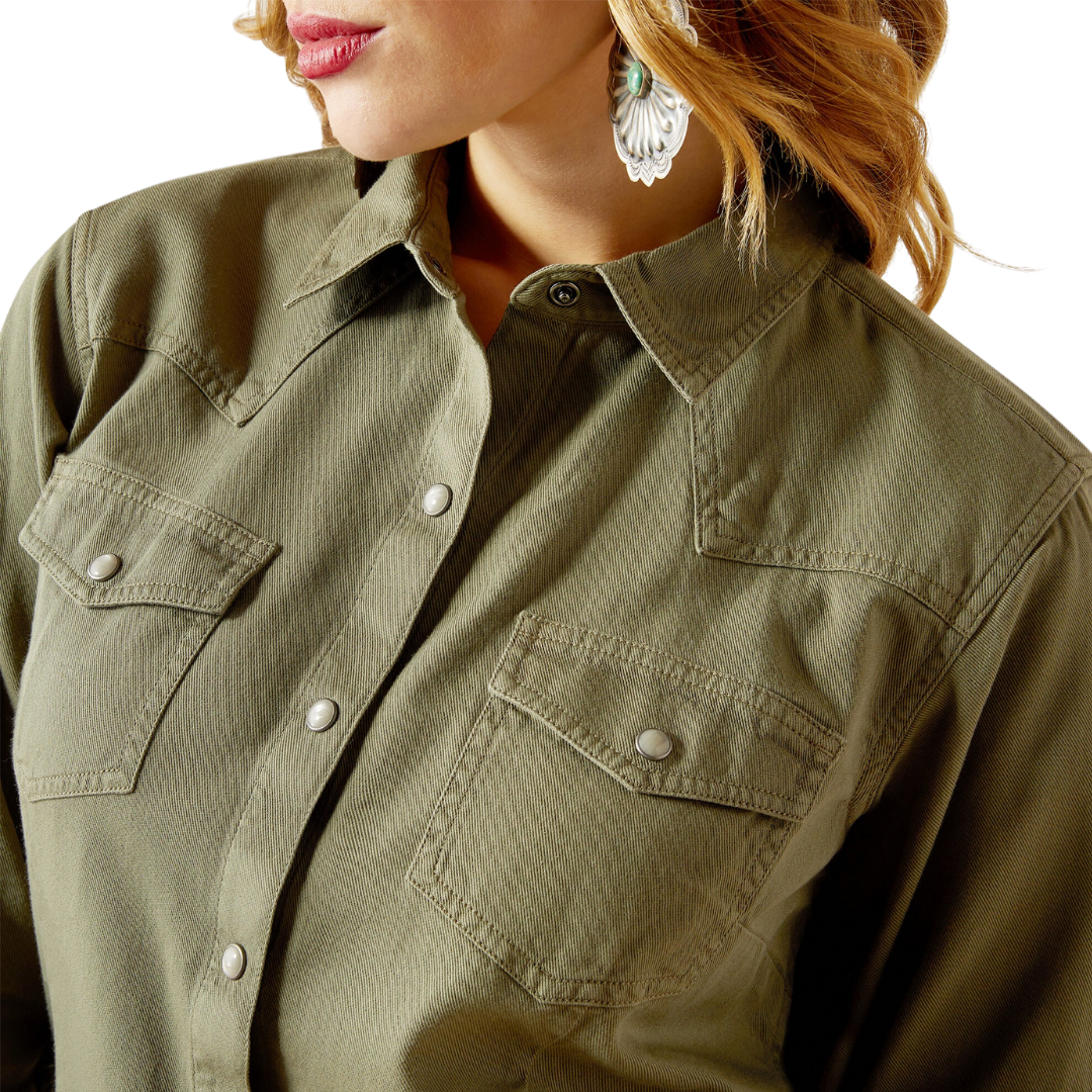Ariat Women's Real Jurlington Sea Spray Shirt