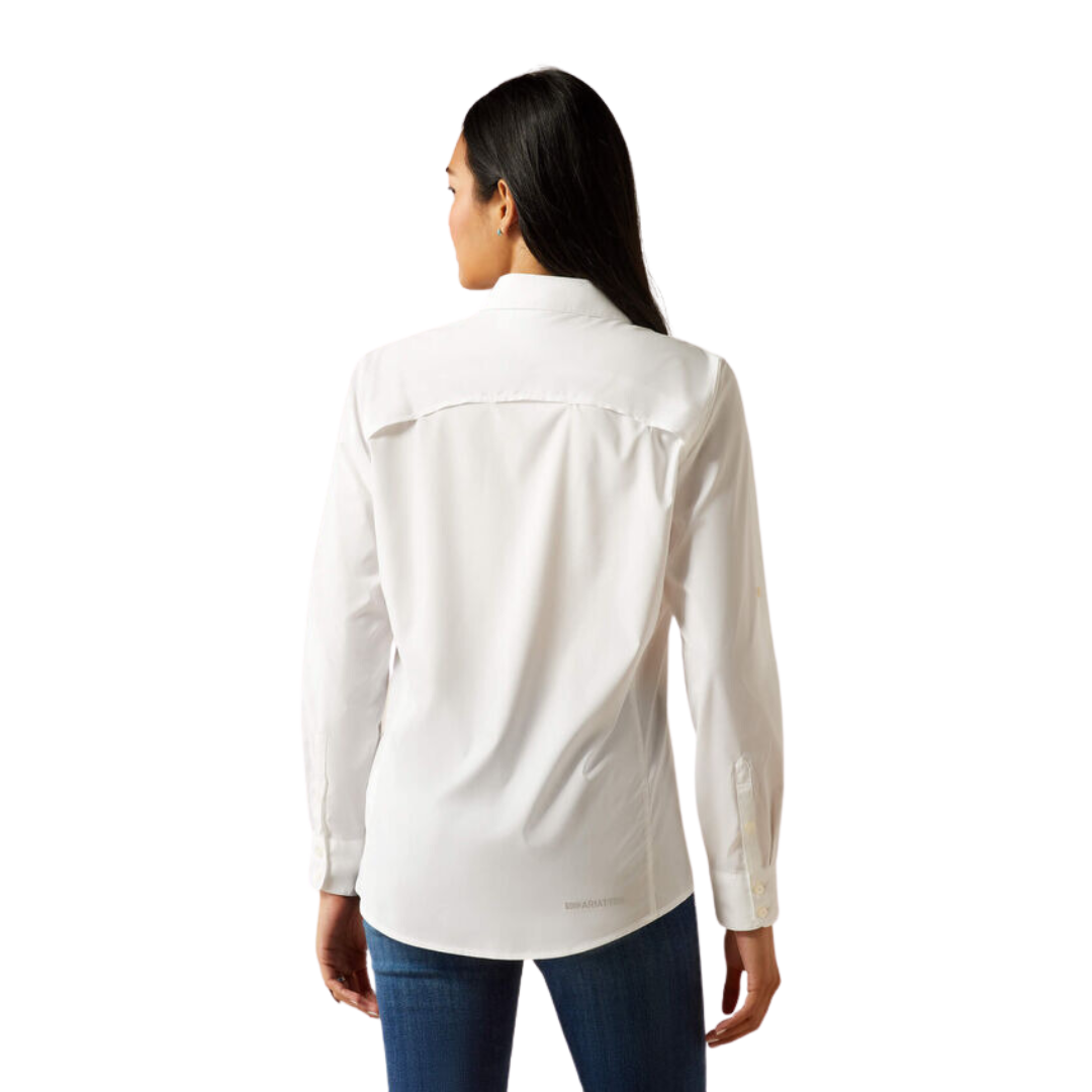 Ariat Women's Venttek Stretch White Shirt