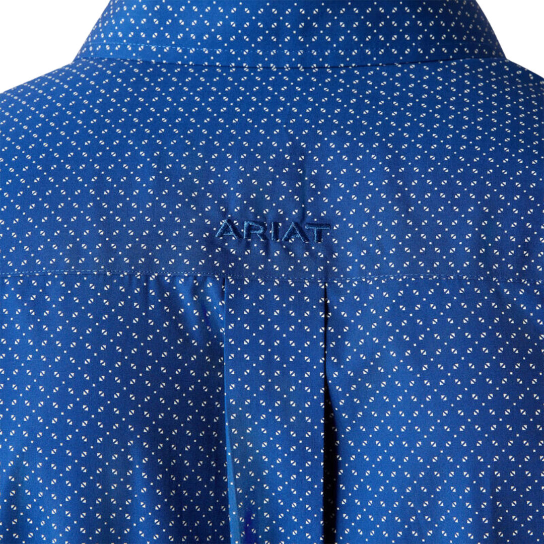 Ariat Men's Wrinkle Free Bodie Classic Navy Shirt