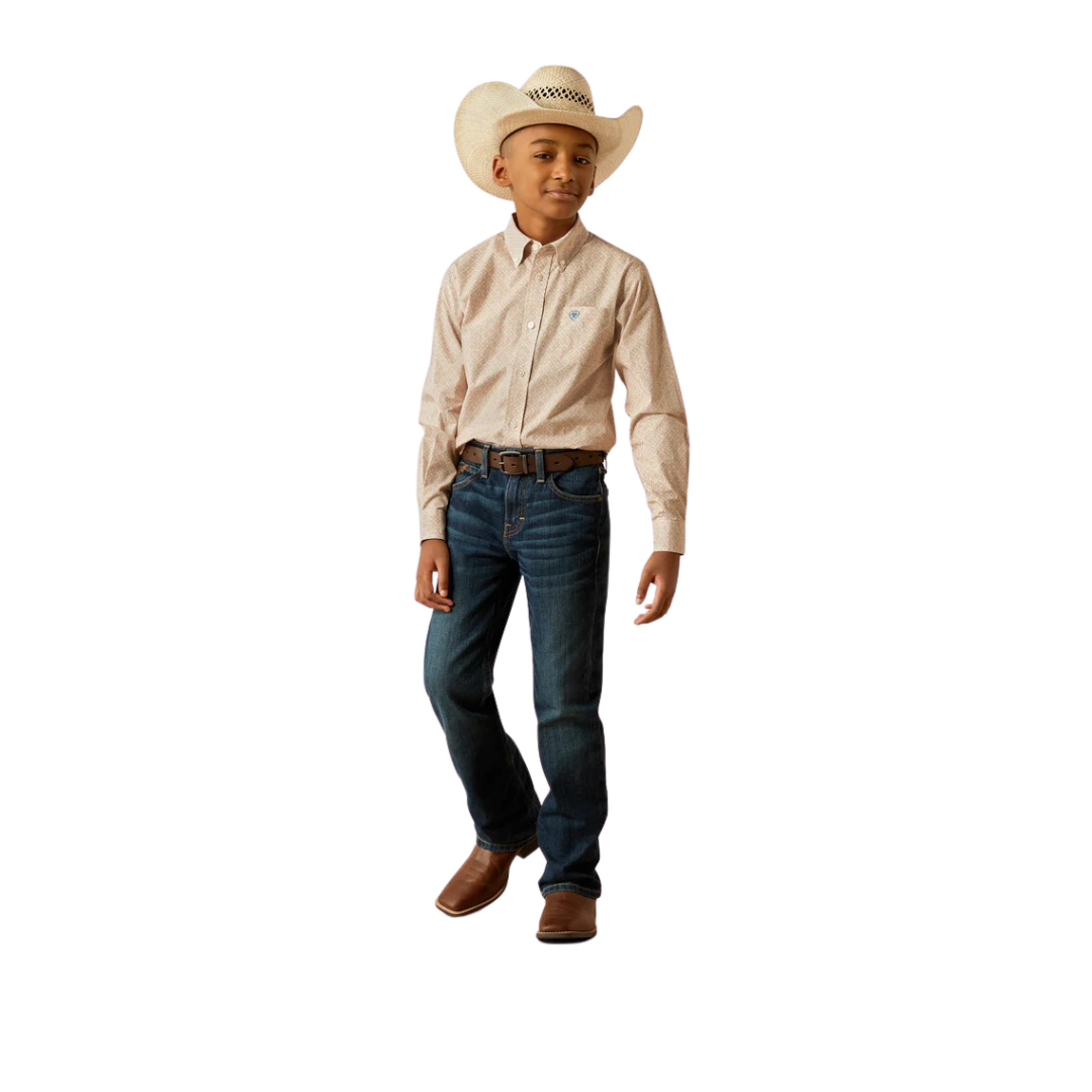 Ariat Youth Boy's Johnny Classic Fit Shirt
