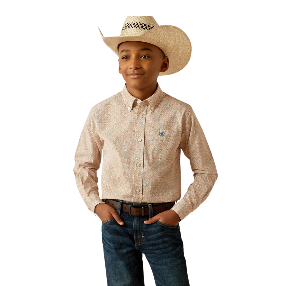 Ariat Youth Boy's Johnny Classic Fit Shirt