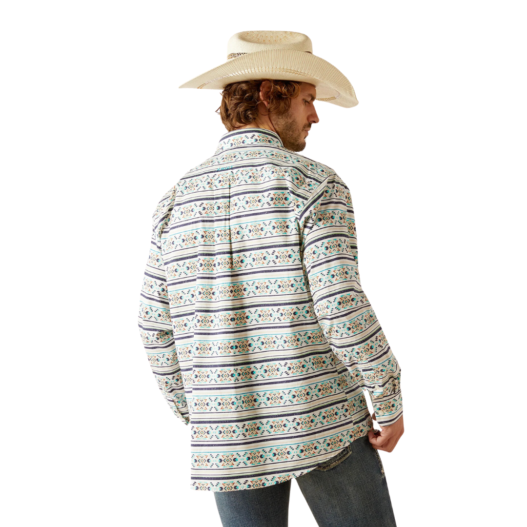 Ariat Men's Judge Classic Fit Teal Shirt