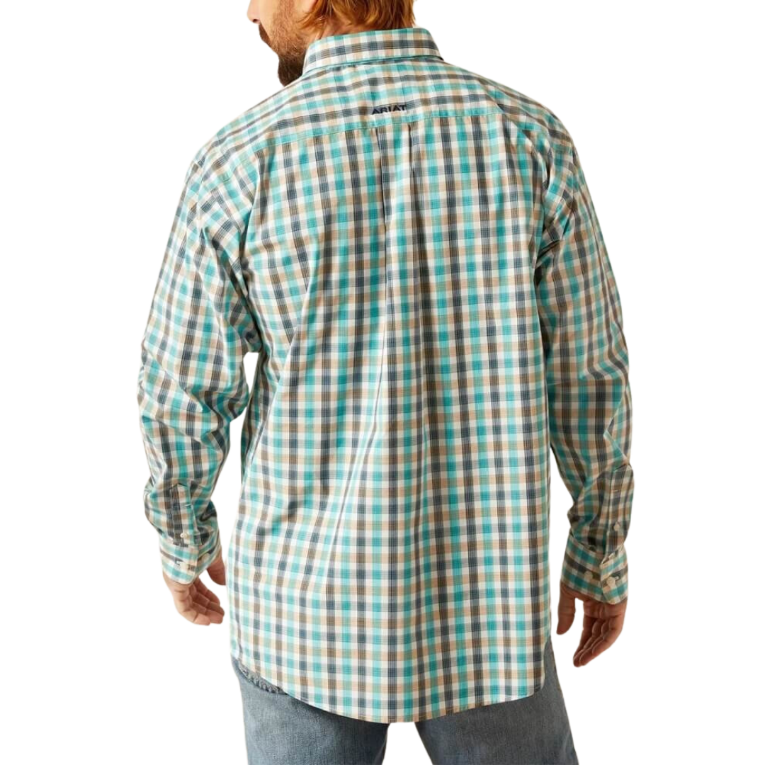 Ariat Men's Pro Series Johnathan Blue Shirt