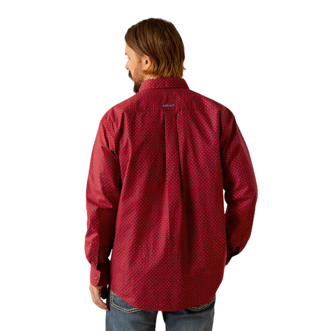 Ariat Men's Garwin Classic Fit Brick Shirt