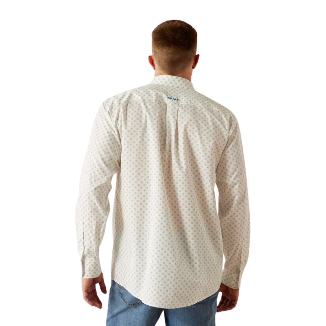 Ariat Men's Wrinkle Free Adrian White Shirt