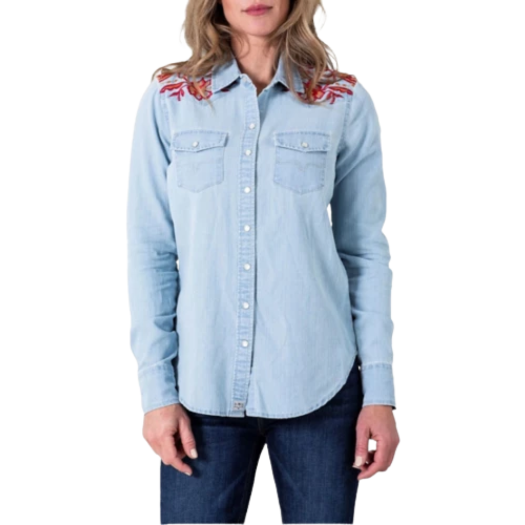 Kimes Ranch Women's Long Sleeve Nashville Shirt